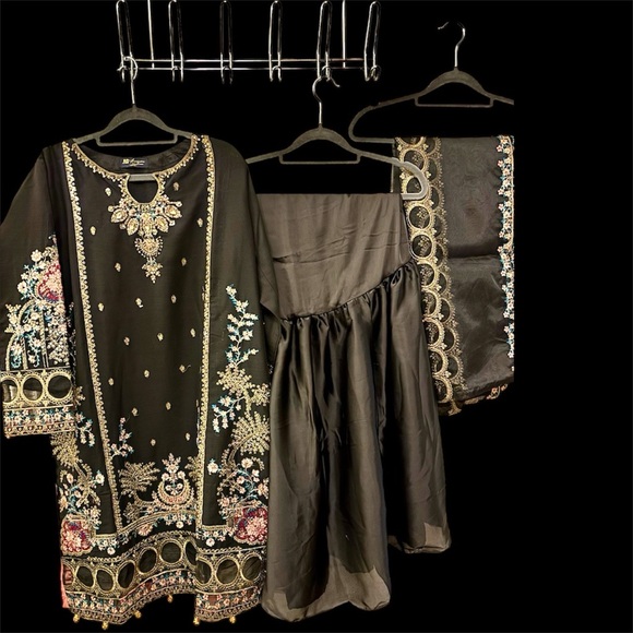 NEW Gharara suit Large BUST 42 - Picture 1 of 9